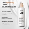 image:imageANUA Rice 70 Intensive Moisturizing Milk Hydrating Face Lotion Niacinamide Ceramides All Skin Types Sensitive Skin Moisture Barrier Lightweight Nourishing Korean Skincare 507 floz