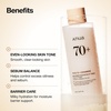 image:imageAnua Rice 70 Glow Milky Toner Glass amp Dewy Skin Hydrating amp Barrier Care Rice Water Niacinamide Ceramides All Skin Types FragranceFree Non Comedogenic Korean Skincare 845 floz