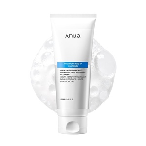 image:imageANUA Hydrating Gentle Foaming Cleanser Daily Face Wash for Double Cleansing Hyaluronic Acid Zinc Panthenol for Dry amp Sensitive Skin Sebum Balance Facial Cleanser Korean Skincare 507 fl oz