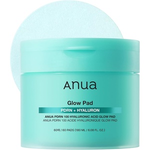 image:imageAnua 8 Hyaluronic Acid Catechin Calming Pad Pore Care amp Cooling Effect with Korean Toner pad Quick amp Easy Hydrating Daily Face Mask Makeup Prep Routine Korean Skin Care 110 PadsPDRNSalmon DNA