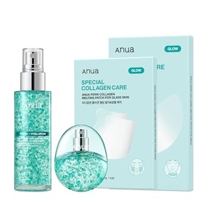 image:imageANUA PDRN Glass Skin Routine Set Hydrating Mist Duo 100ml amp Travel Size 30ml Firming Neck Care Patch amp Radiant Glass Skin Face Patch Set for Deep Hydration amp Healthy Glow Skin Korean Skincare