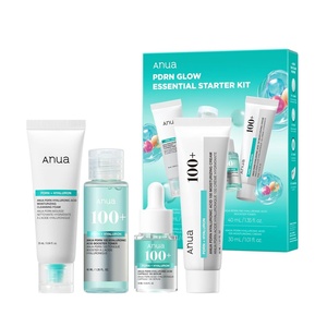 image:imageAnua Salmon DNA PDRN Glow Essential Starter Kit Hyaluronic Acid Skincare Set Glass Skin Routine with Firming amp Hydrating Cleanser Toner Serum amp Cream Mini Travel Essentials Korean Skincare Gift