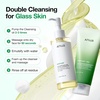 image:imageANUA Double Cleansing Duo for Facial Cleansing Heartleaf Pore Control Cleansing Oil amp Quercetinol Deep Cleansing Foam Makeup Remover Face Wash Blackhead Care Korean Skincare