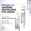 image:imageAnua Retinol 01 Caffeine Revitalizing Eye Cream Lightweight Formula for Dark Circles amp Puffiness Hydrating for Sensitive Skin Korean Skincare105 fl oz