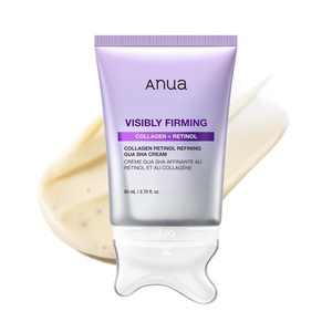 image:imageANUA Collagen Retinol Refining Gua Sha Cream Neck Cream For Lifting amp Firming Jawline to Dcollet Daily Moisturizer Fine Line Care Neck Massager Korean Skin Care 27floz