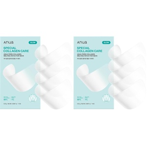 image:imageAnua PDRN Collagen Melting Patch for Neck Lifting and Firming Thin Film for Neck Fine Lines amp Forehead Plumping Effect with Salmon DNA Korean Skincare 002g x 4EA Patch Only4 Count Pack of 2