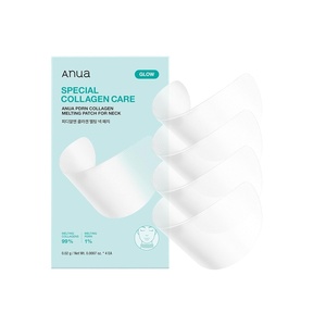 image:imageAnua PDRN Collagen Melting Patch for Neck Lifting and Firming Thin Film for Neck Fine Lines amp Forehead Plumping Effect with Salmon DNA Korean Skincare 002g x 4EA Patch Only4 Count Pack of 1