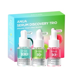 image:imageAnua Serum Discovery Trio Hyaluronic Acid PDRN Azelaic Acid amp TXA Niacinamide Face Serum Kit Mini Travel Essentials for Soothing amp Glass Glow Hydration Korean SkinCare Gift Set 033 floz x 3 ea