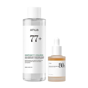 image:imageAnua Skin Relief Duo for Calming Skin Heartleaf 77 pH 55 Soothing Toner Heartleaf 80 Calming Ampoule for Sensitive Skin panthenol B5 Hydrating Soothing Effect Vegan Korean Skincare Set