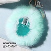 image:imageANUA PDRN Collagen Glow Facial Serum Spray Fur Keyring Mini Makeup Friendly Products Dewy Glass Finish with Cute Face mist with Keychain Only Keychian Include Stocking Stuffers For Women