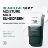 image:imageAnua Heartleaf Silky Moisture Mild Sunscreen Broad Spectrum SPF 50 with Moisturizing Formula Lightweight Korean Sunscreen Natural finish Vegan korean skin care 50ml  169 fl oz