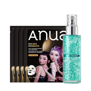 image:imageAnua Collagen Glow Skin Duo PDRN Facial Serm Spray amp Ceramide Barrier Mask Hydrating Mist with Barrier Repair Mask Plumping amp Firming Care KPop Demon Hunters Korean Skincare